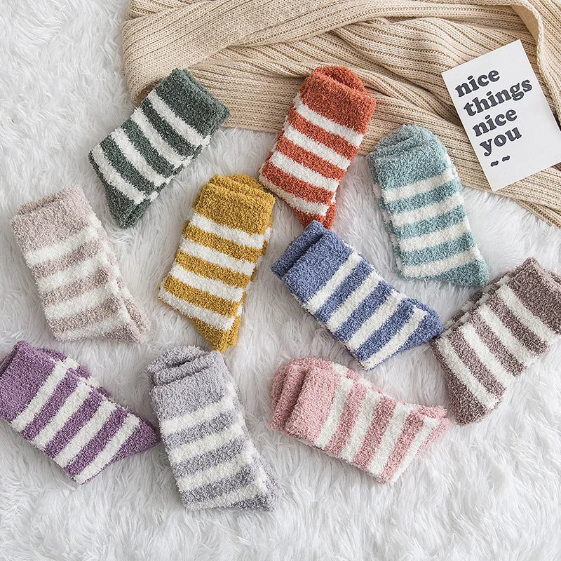 Striped Sleeping Sock