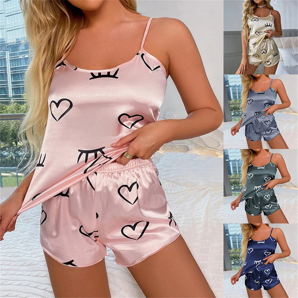 Satin Pajama Set Ashley